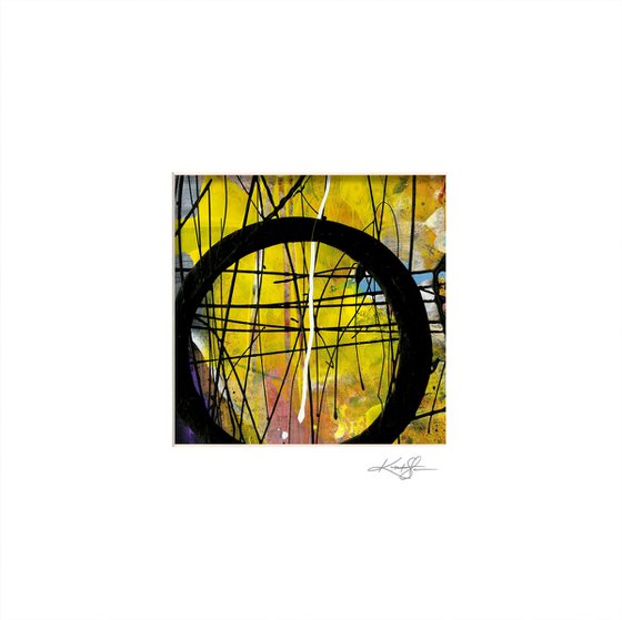 Urban Epilogue 41 - Abstract Painting by Kathy Morton Stanion