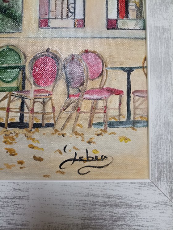 Restaurant near the Seine