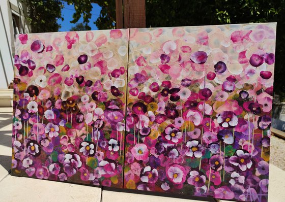 Garden Rhapsody (Diptych)