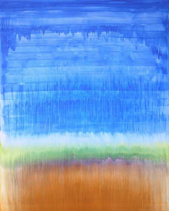 Blue Green Purple Orange