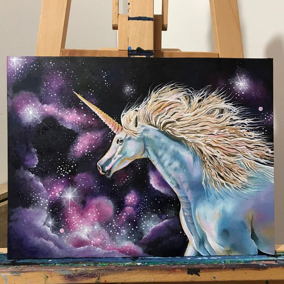 Starlit unicorn