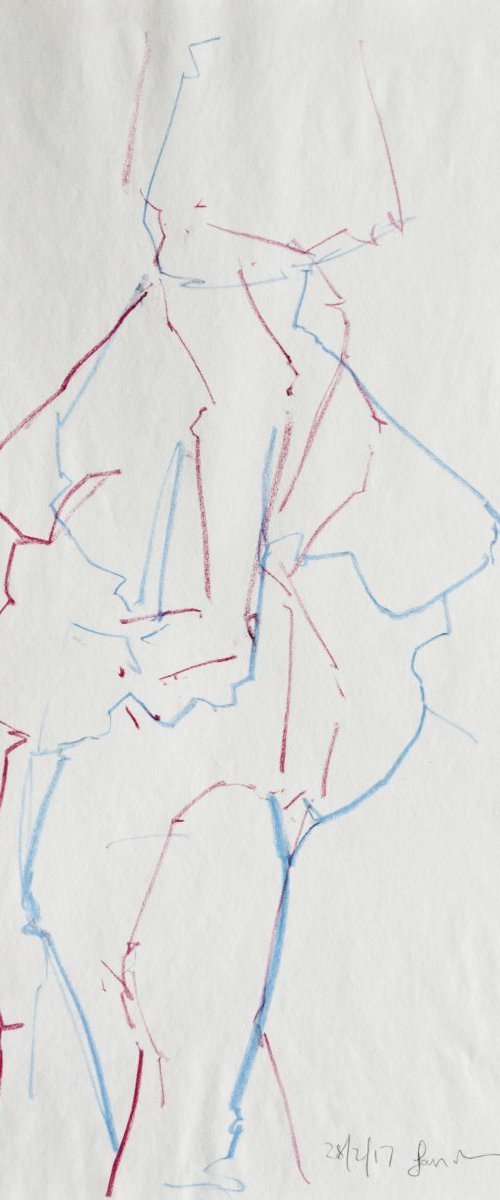 Life Drawing No 132 by Ian McKay
