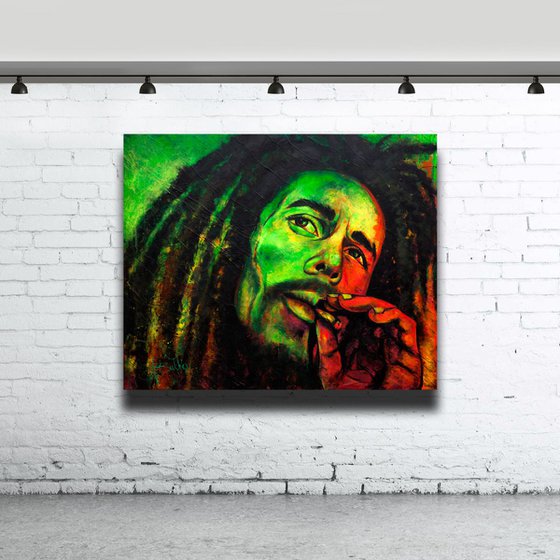 Bob Marley-  GLOW IN THE DARK