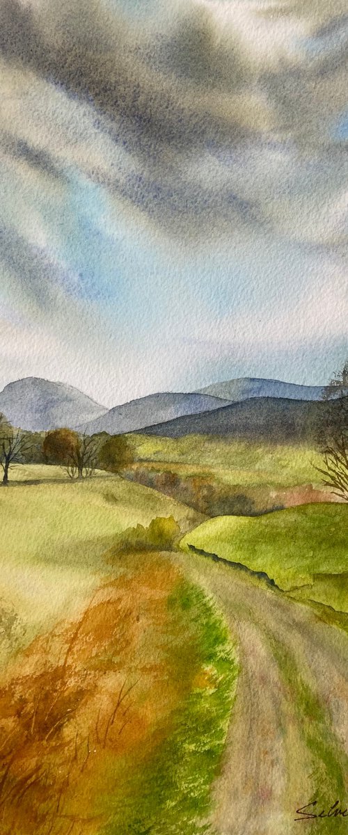 Shropshire autumn by Silvie Wright
