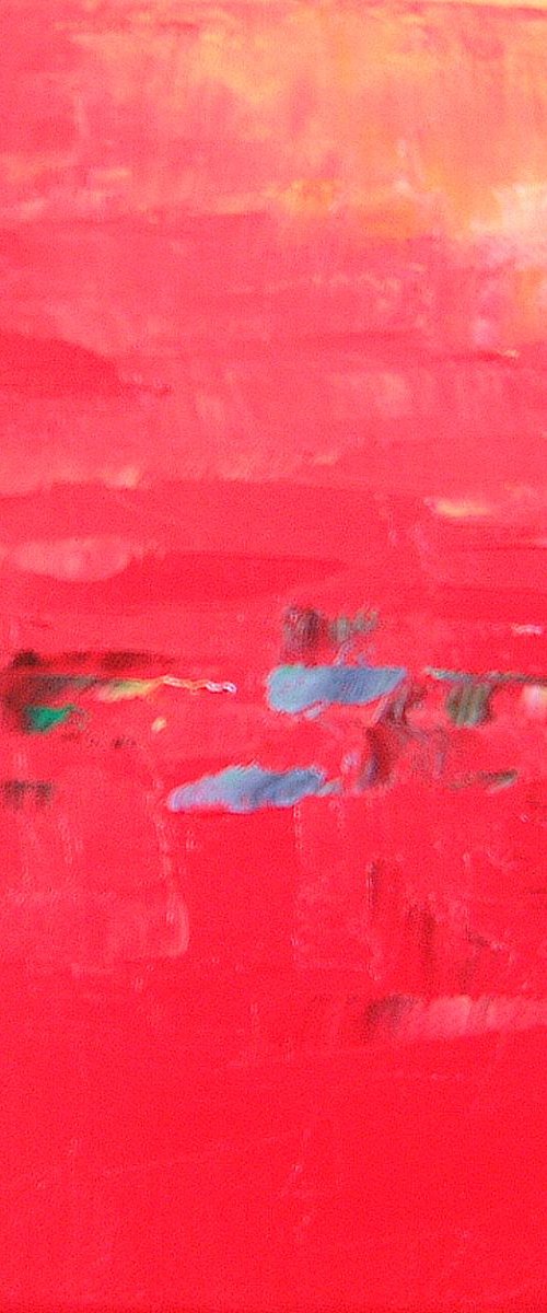 Red Reflexions VII (ref#:1080-20Q) by Saroja van der Stegen