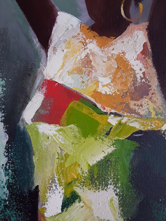 African mother and child, Carrying Tomorrow