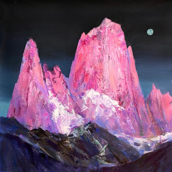 Pink peaks