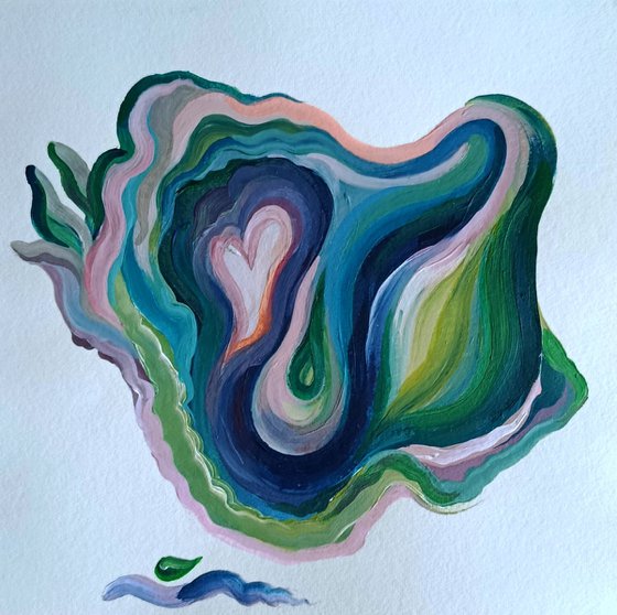 Summer landscape (diptych)