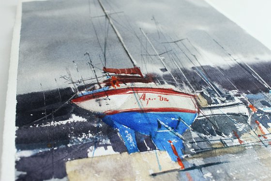 Moored at Fenit