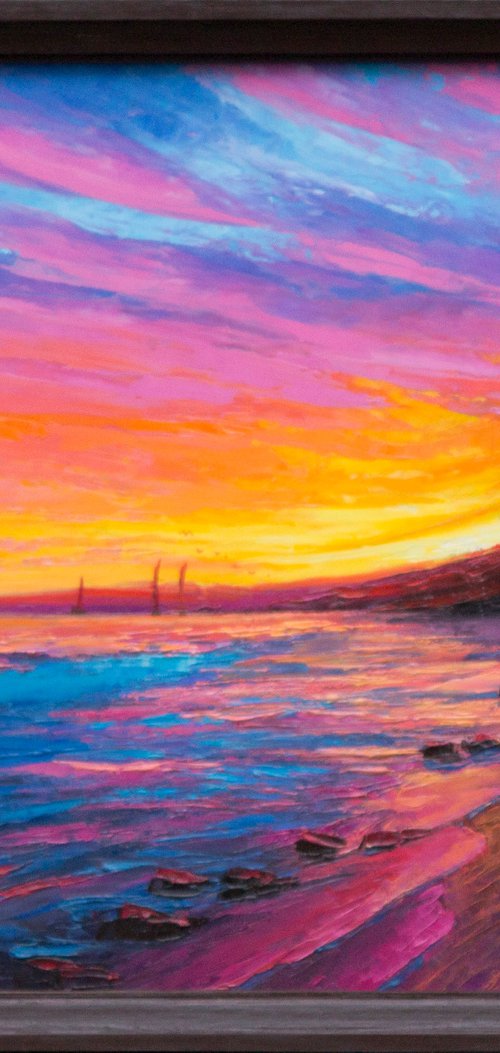 FLAMING SKIES by Oleksii Vylusk