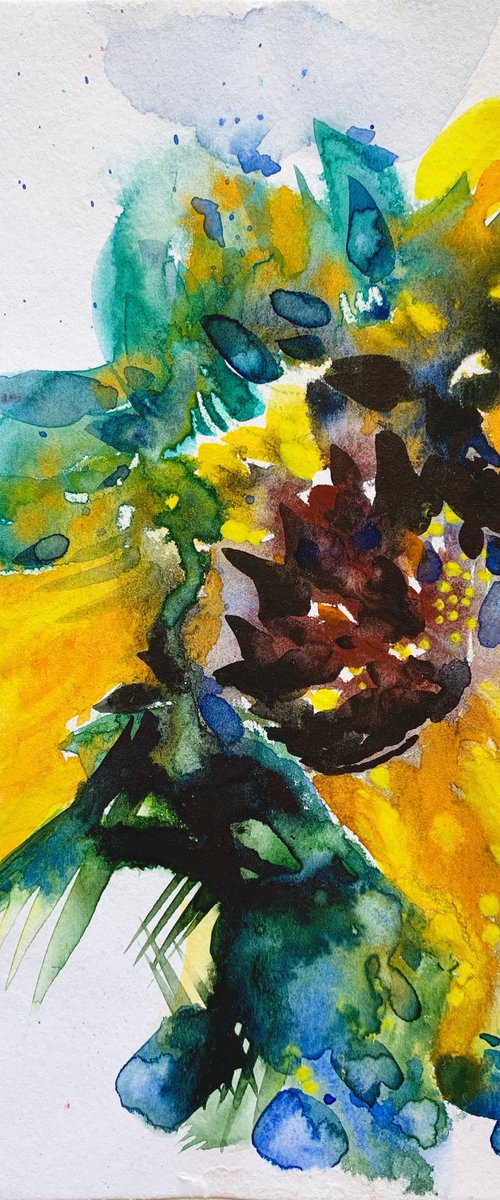 Sun flowers by Olga Pascari