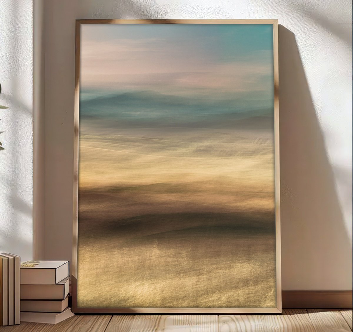 Impressionistic Landscape Photograph By Karim Carella, 28 X 39", Painted Dream #31, Original Artwork