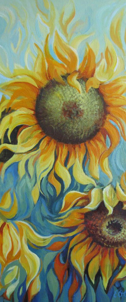 Sunflowers by Elena Oleniuc