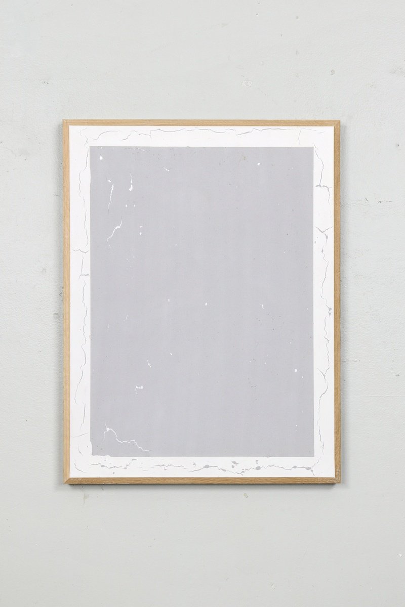 Geometric Abstract Painting By Johan Soderstrom, 25 X 33, #429 Scratch Ticket, Original Artwork