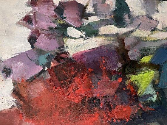 Still life with a towel.