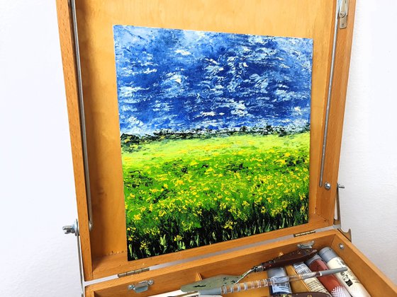 Green Yellow Field