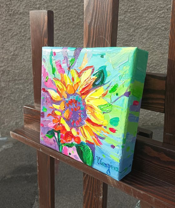 Art gift box - Sunflower