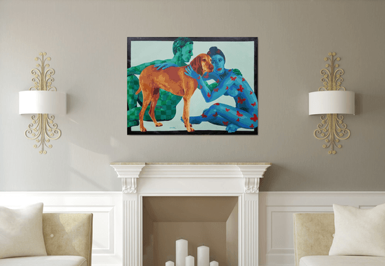 Couple and Dog 2
