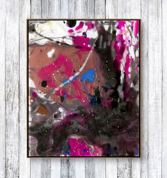 Abstract Dance - Mixed Media Abstract art by Kathy Morton Stanion