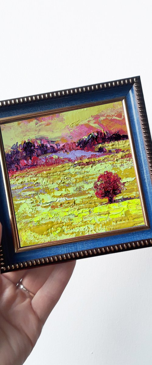 Modern landscape by Nataly Derevyanko
