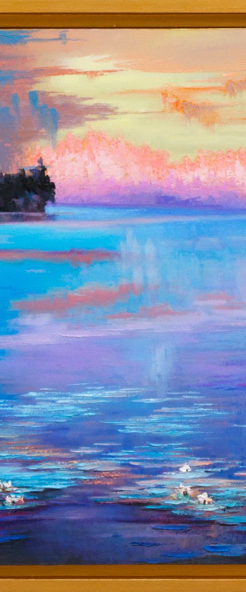 ABSTRACT LANDSCAPE 19 by Oleksii Vylusk