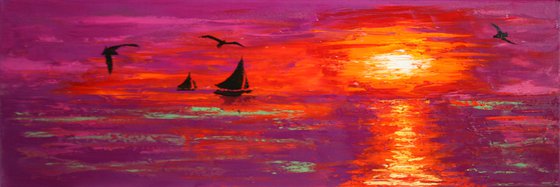 Sunset III  /  ORIGINAL PAINTING