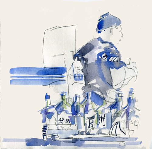 Barman by Hannah Clark