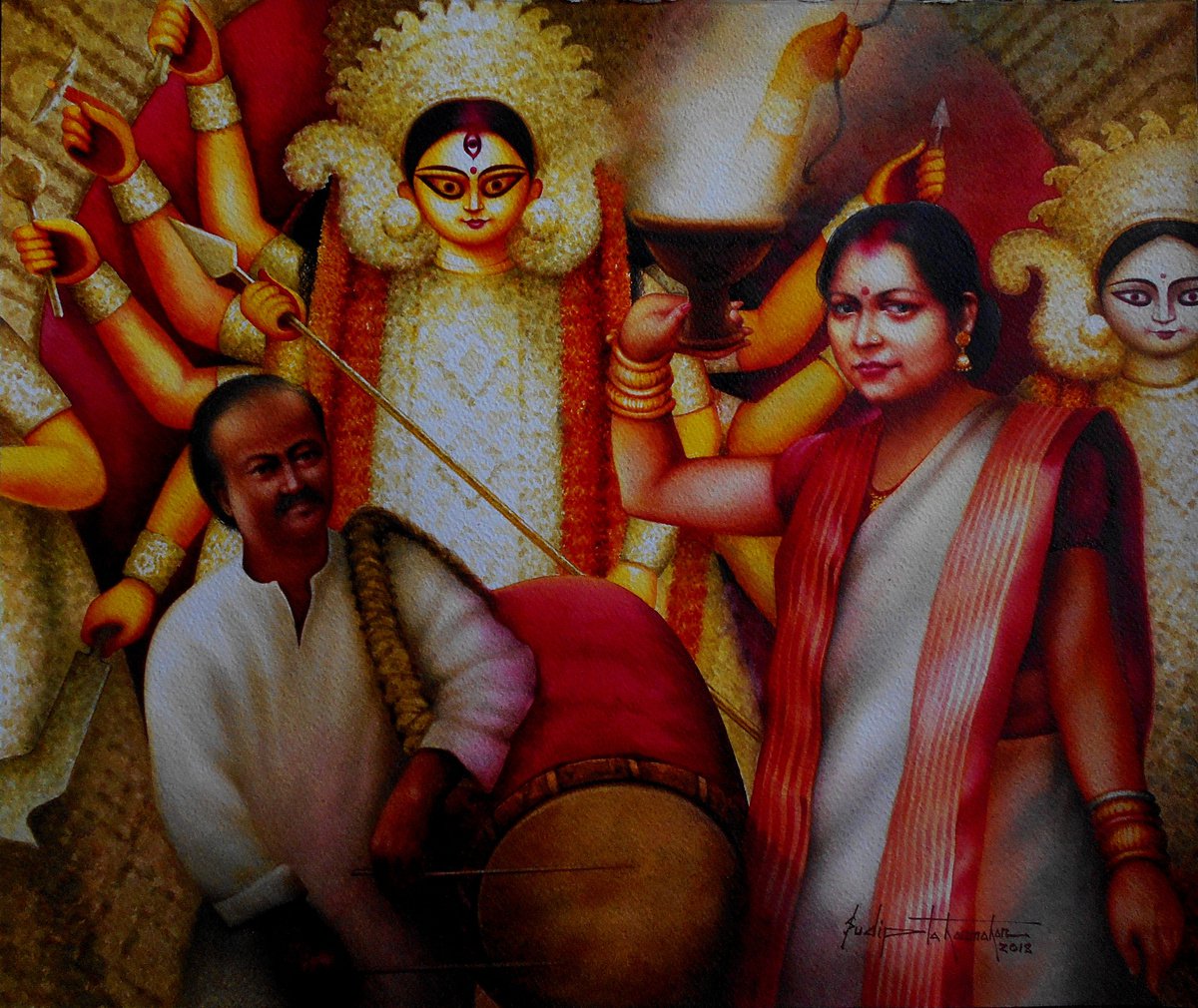 Durga series 11 by Sudipta Karmakar