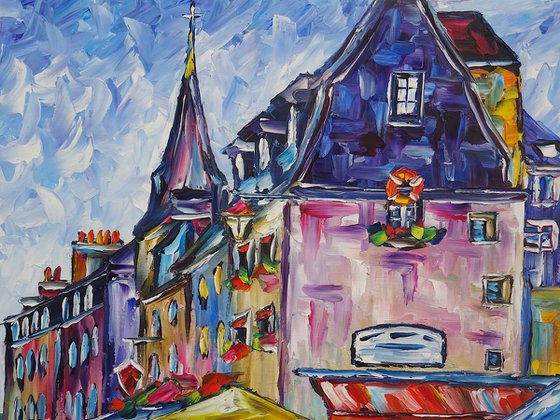 At the Harbor of Honfleur