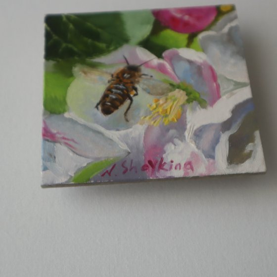 Honey Bee, Small Art Framed