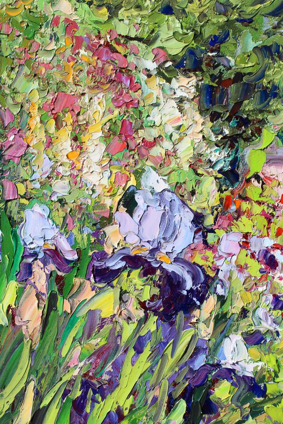Monet's Home And Iris Garden