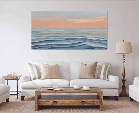 Following the Sun - large ocean tropical seascape