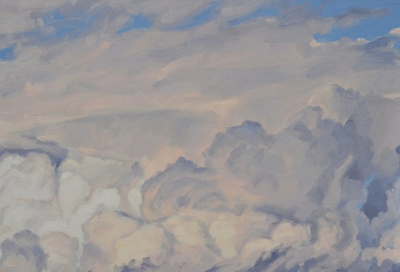 September 21, clouds over the Malley mountain