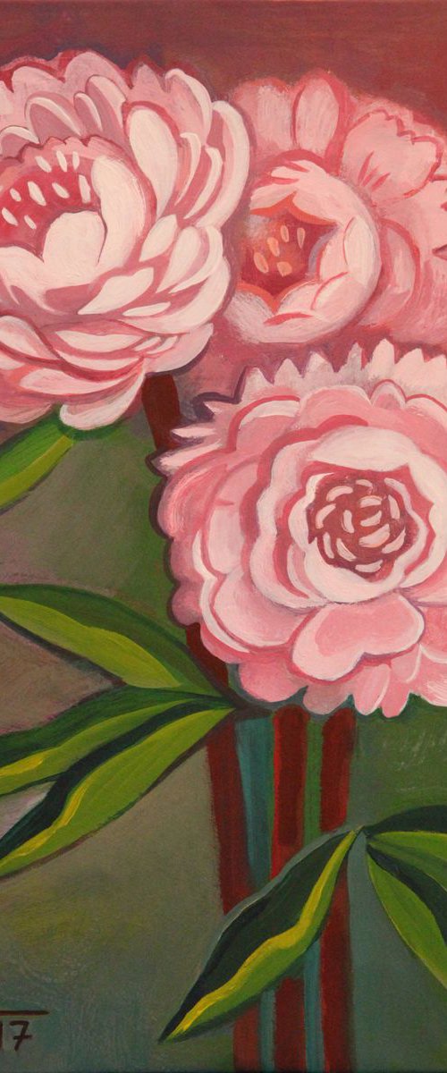 Peonies by Marina Gorkaeva