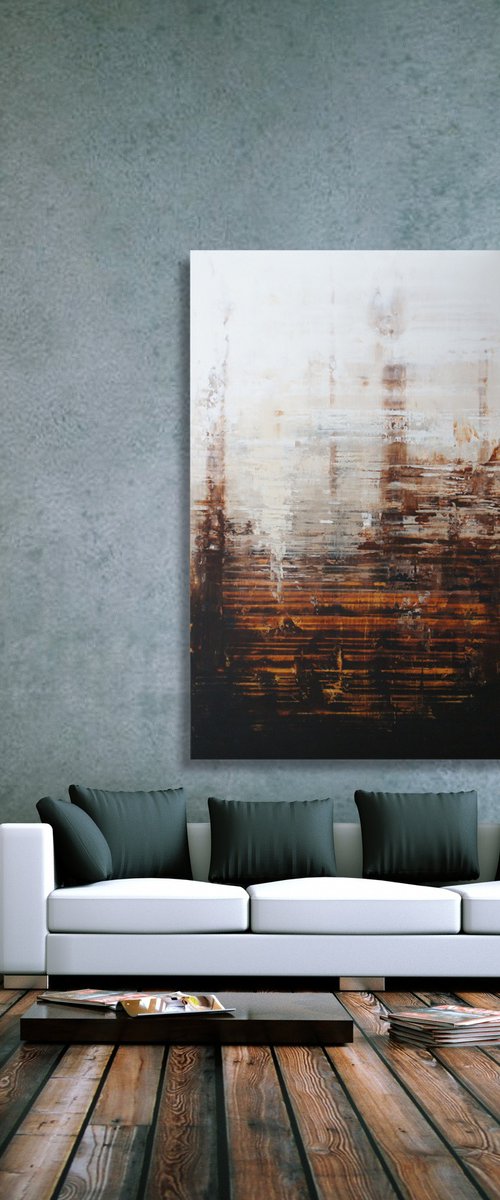 Carlin Gold Mine - 100 x 150 cm - XXL (40 x 60 inches) by Ansgar Dressler