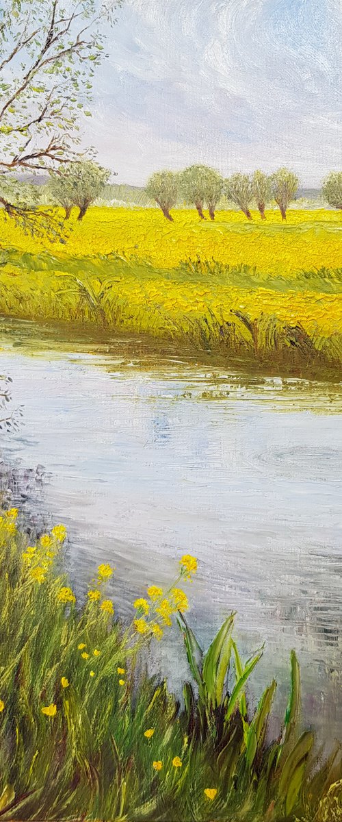 Summer Morning by the Thames by Michele Wallington