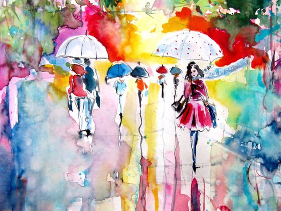 Colorful rainy day III