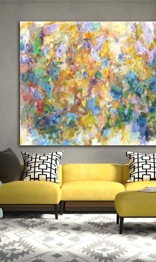 HONEY (Incredible price for this size canvas!) by Lana Verdi