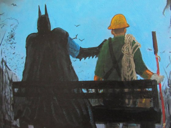 Sometimes Even Superheroes ...