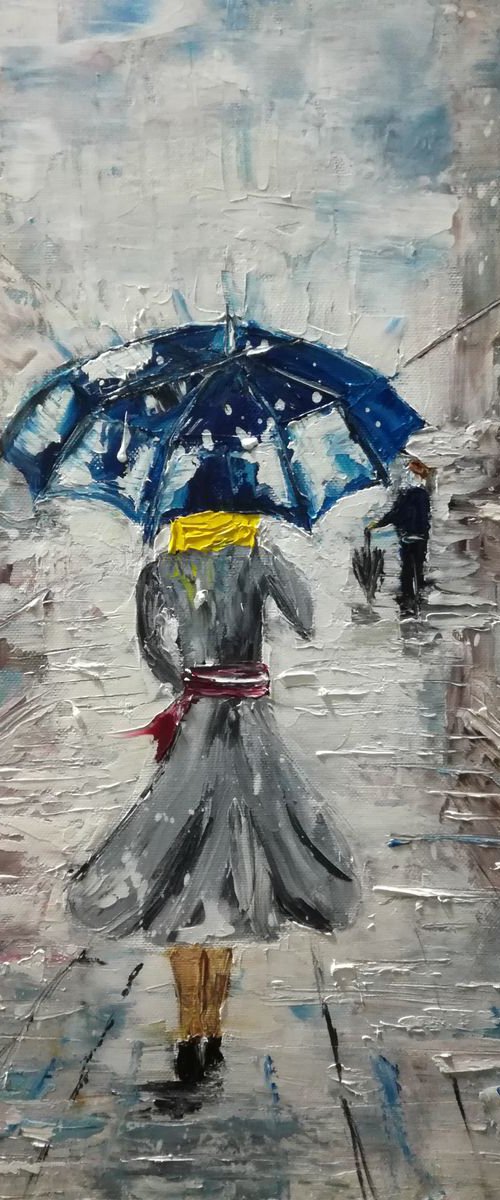 Under the snow by Nataliia Plakhotnyk