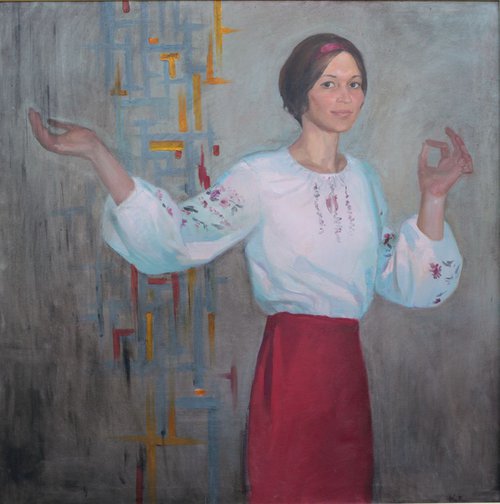 Portrait of Victoria by Sergey Kostov