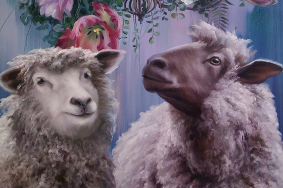 "Dreams among flowers"