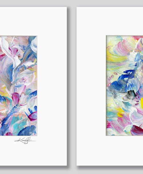 Floral Fall Set 4 by Kathy Morton Stanion