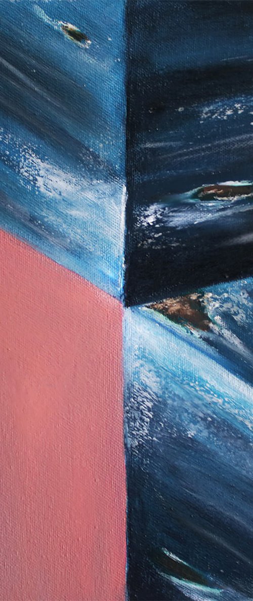 Stacking Oceans CClose Up 2 by Vanessa T Stefanova