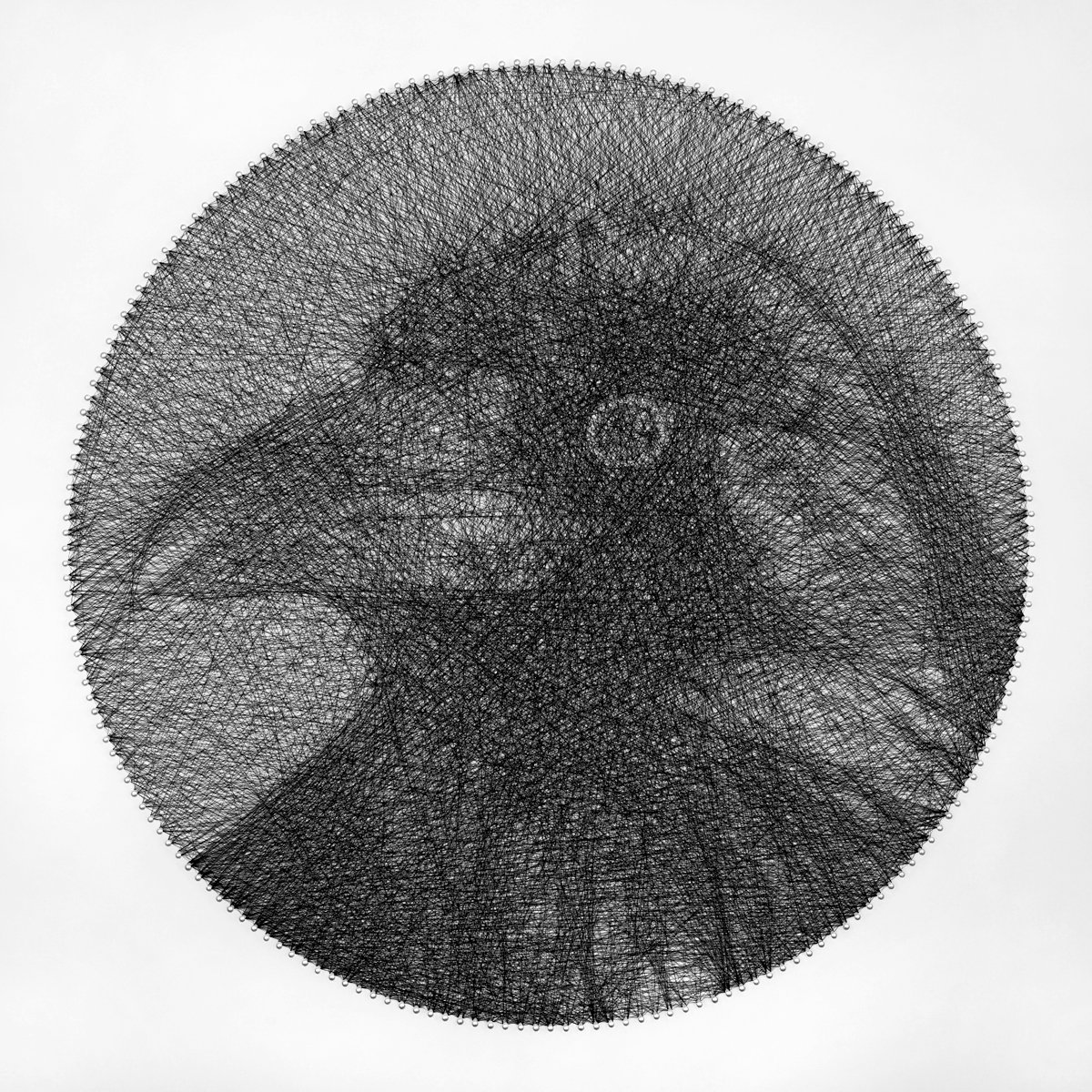 Photorealistic Animal Sculpture By Andrey Saharov, 22 X 22, Raven, Original Artwork