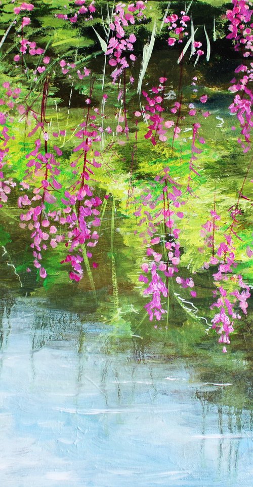 Reflections of Rosebay Willowherb by Rod Bere