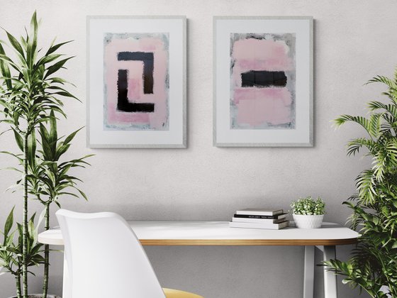 Soft Dialogue.Diptych.
