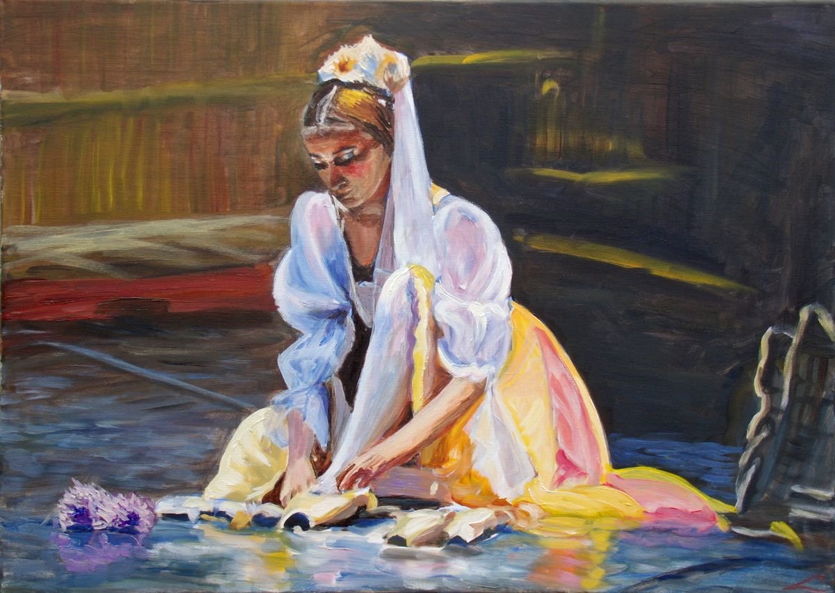 Dressing For Dance By Elena Sokolova, 28 X 20, Artwork For Sale On Artfinder
