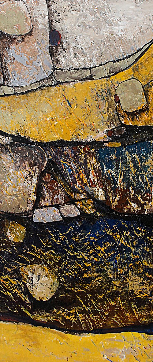 Hawaiian Sea mount painting by ARTIST GURDISH PANNU