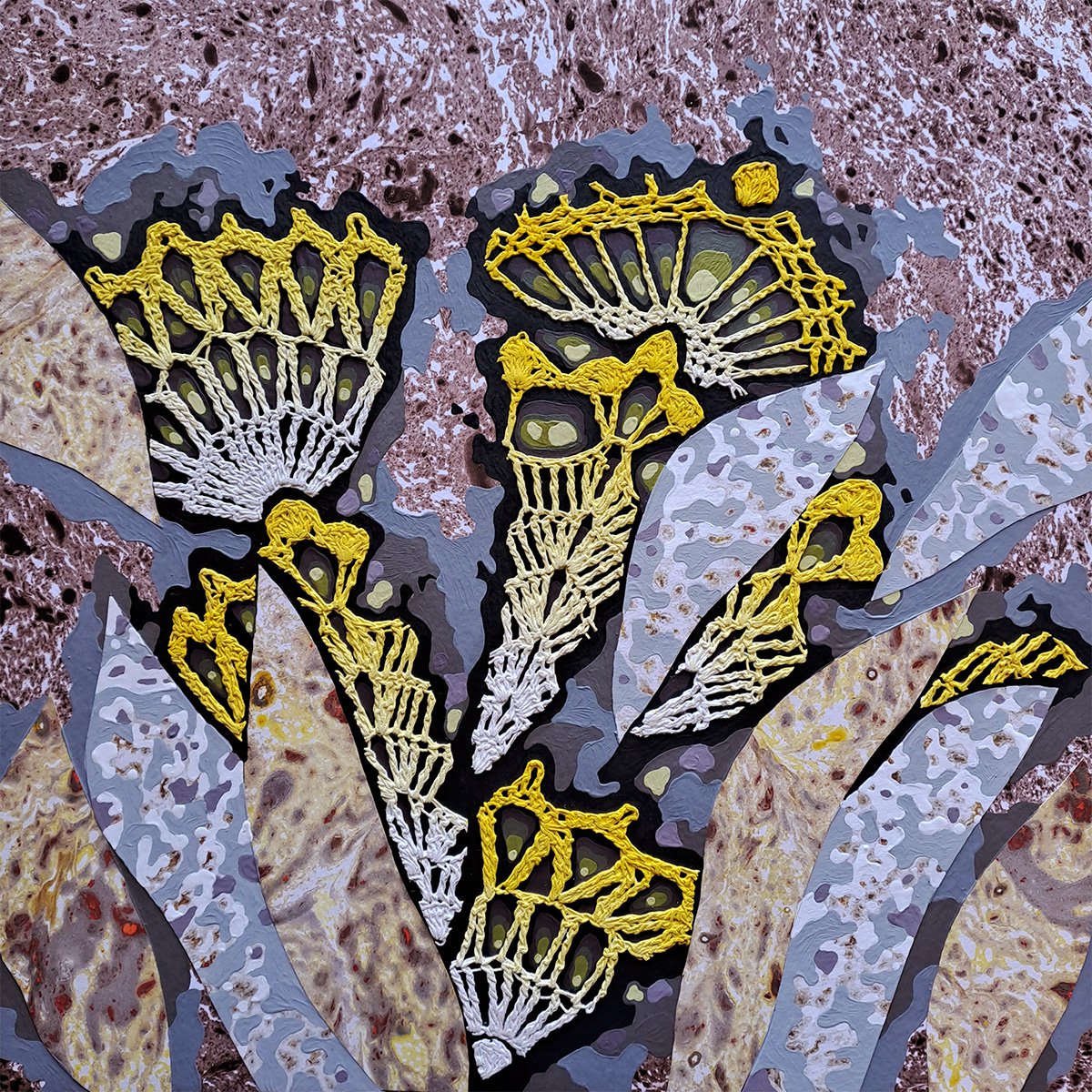 Lace Flowers By Mariia Raskin, 10 X 10, Artwork For Sale On Artfinder